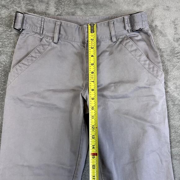 GAP Women's Khaki Straight Leg Pants Size 6 Utility Y2K Minimalist Casual - Picture 10 of 13